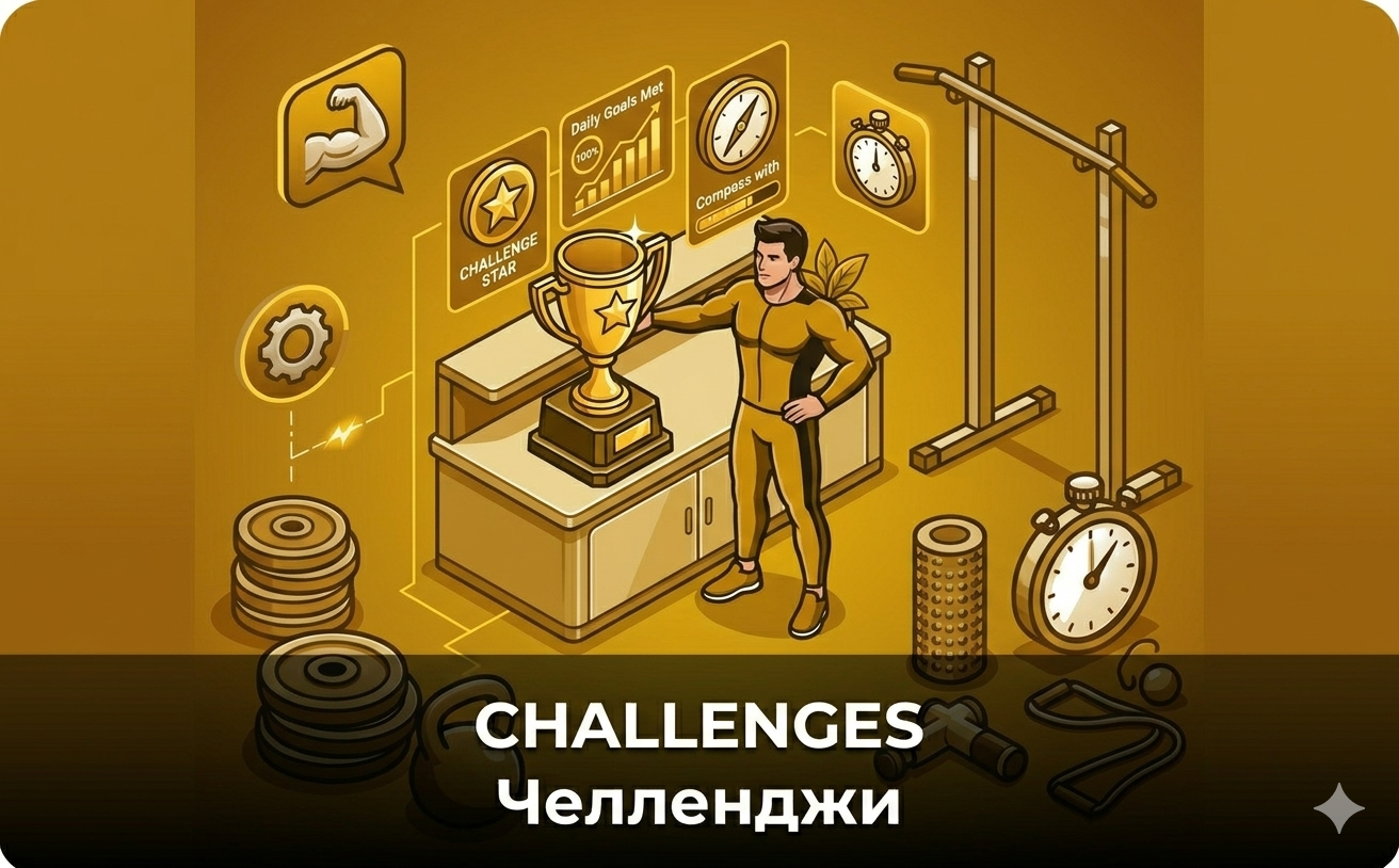 Челенджи Muscleway
